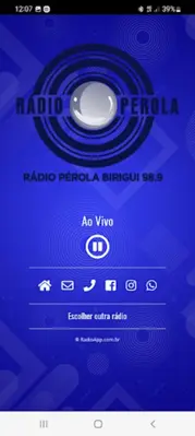 Rádio Pérola android App screenshot 0